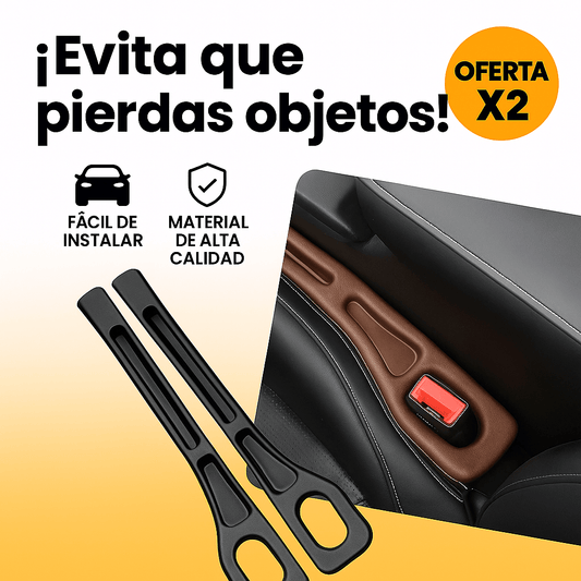 Relleno de espacios para coche color Negro X2